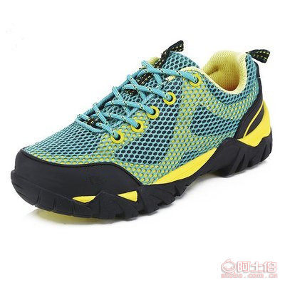 【戶外品牌廠家直銷夏季登山鞋網面休閑運動戶外徒步鞋情侶透氣網布6001】石獅市杰華鞋業商行 - 產品庫