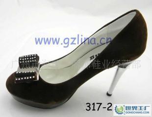 批發(fā)0各式流行簡約 絨面蝴蝶結點鉆 時尚高跟女鞋_二手設備轉讓_世界工廠網中國產品信息庫